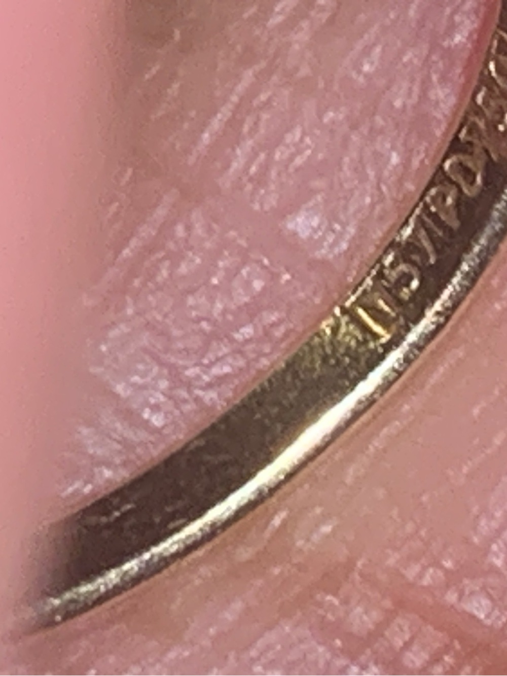 18k antique Gold Ring with Green and Blue Gem Accents - Picture 10 of 15